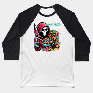 Cereal Killer Masked Men Baseball T-Shirt